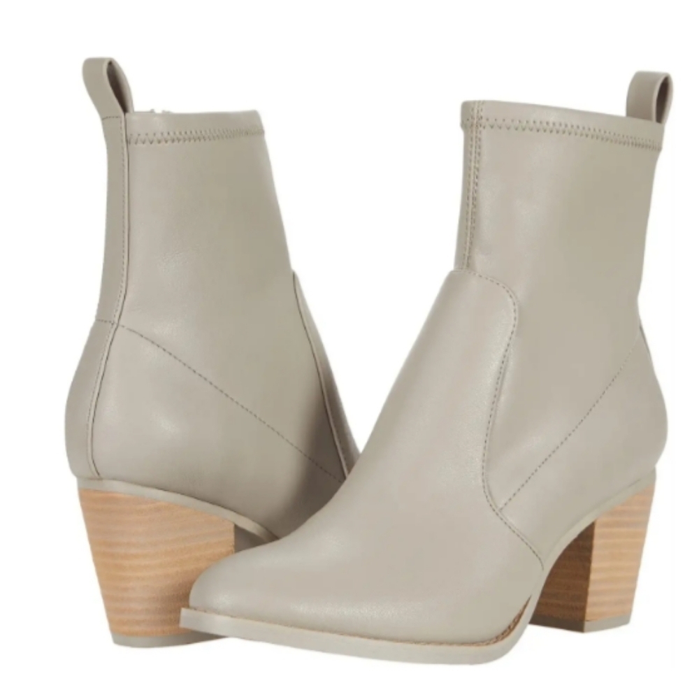 Women’s DV Dolce Vita Elaroo Ankle Booties Gray size 7 - Picture 2 of 14